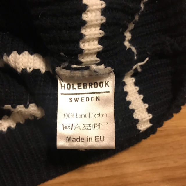 HOLEBROOK ボーダーニット メンズのトップス(ニット/セーター)の商品写真