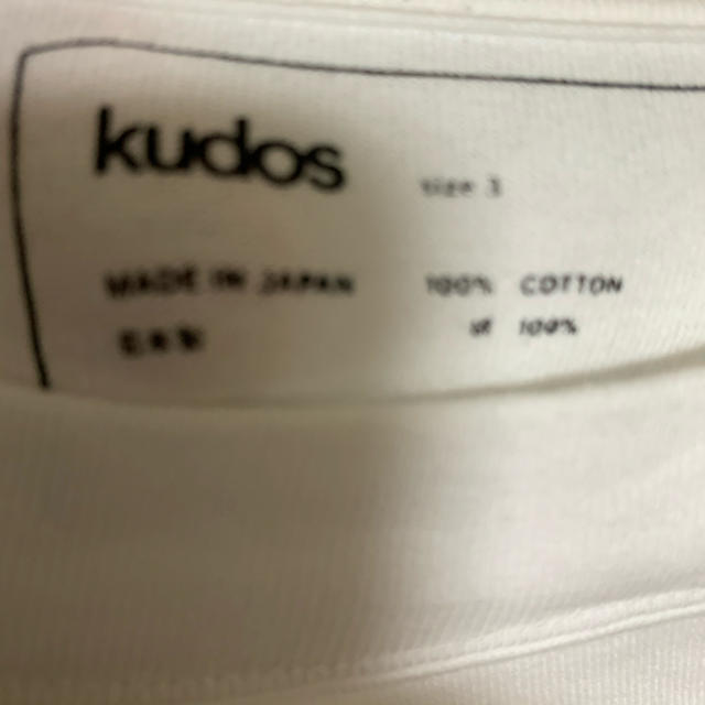 J.W.ANDERSON(ジェイダブリューアンダーソン)のkudos ロンT メンズのトップス(Tシャツ/カットソー(七分/長袖))の商品写真