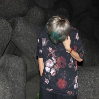 ラッドミュージシャン(LAD MUSICIAN)のladmusician 18ss 花柄シャツ　赤(Tシャツ/カットソー(半袖/袖なし))