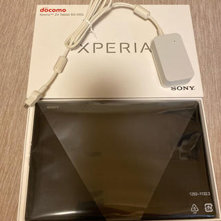エクスペリア(Xperia)の新品未使用　SONY XPERIA  SO-05G Z4 タブレット ブラック (タブレット)