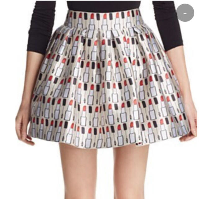 Alice+Olivia(アリスアンドオリビア)の値下げしました　Alice&Olivia スカート リップ柄 レディースのスカート(ミニスカート)の商品写真