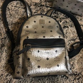 MCM - mcm リュック シルバーの通販 by なかむら's shop|エムシーエム