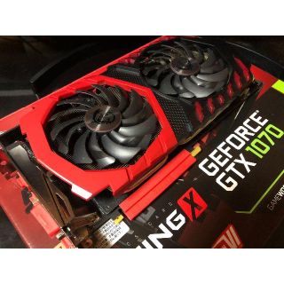 MSI GTX 1070 GAMING X 8G(PCパーツ)