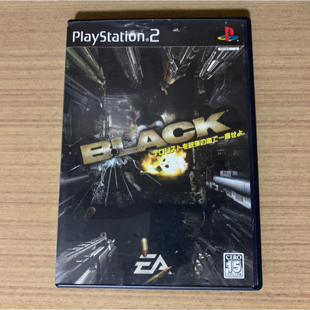 PlayStation2(プレイステーション2)のPS2「BLACK」 エンタメ/ホビーのゲームソフト/ゲーム機本体(家庭用ゲームソフト)の商品写真