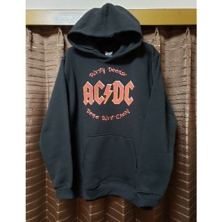 [国内正規品] AC/DC ロゴプリント スウェットパーカー(パーカー)