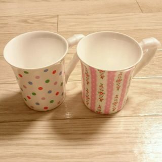 キャスキッドソン(Cath Kidston)の値下げ☆キャスキッドソン ペアマグカップ(グラス/カップ)