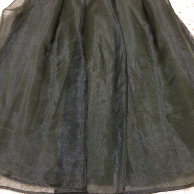 Mila Owen(ミラオーウェン)のオーガンジースカート レディースのスカート(ひざ丈スカート)の商品写真
