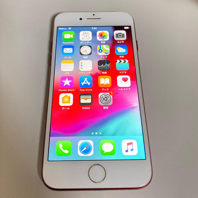 SIMフリー Apple iPhone 7 Red 128GB