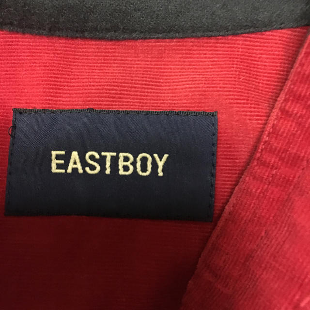 EASTBOY(イーストボーイ)の E A S T B OYの真っ赤なコットンブラウス レディースのトップス(シャツ/ブラウス(長袖/七分))の商品写真