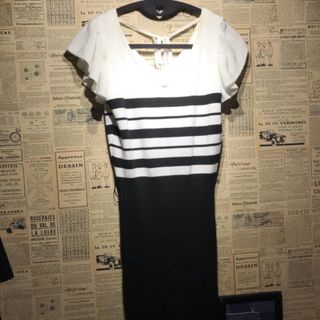 リップサービス(LIP SERVICE)のLIP SERVICE リップサービス ニットワンピース size M(ミニワンピース)