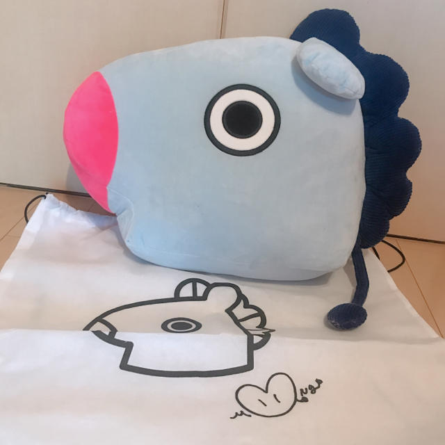 防弾少年団(BTS)(ボウダンショウネンダン)のBT21 mang クッション 42cm エンタメ/ホビーのCD(K-POP/アジア)の商品写真