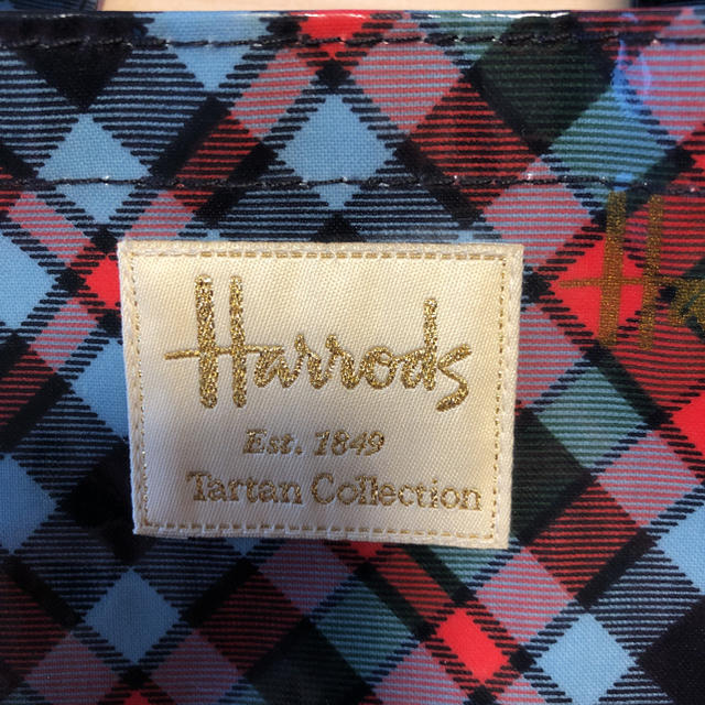 Harrods(ハロッズ)のハロッズ Harrods トートバッグS チェック柄 レディースのバッグ(トートバッグ)の商品写真