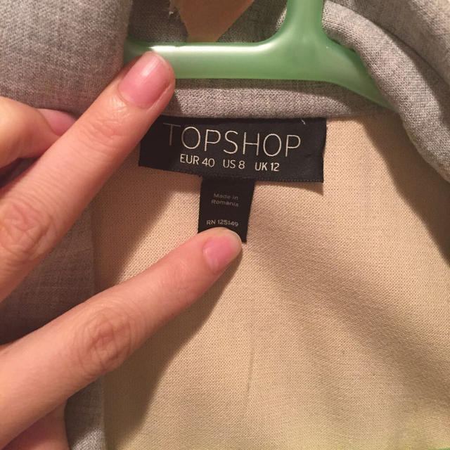 TOPSHOP(トップショップ)のTOP SHOPトレンチコート レディースのジャケット/アウター(トレンチコート)の商品写真