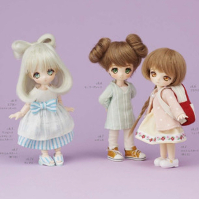 オビツ11の型紙の教科書ー11cmサイズの女の子服ー