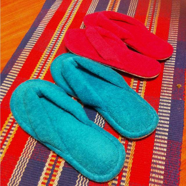 ワンコイン♡夏向けキレイ色のスリッパペア レディースの靴/シューズ(サンダル)の商品写真