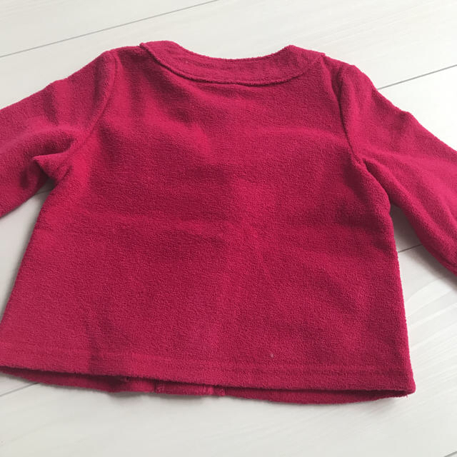 BeBe(ベベ)の新品 べべ ジャケット 90 裏起毛 キッズ/ベビー/マタニティのキッズ服女の子用(90cm~)(ジャケット/上着)の商品写真