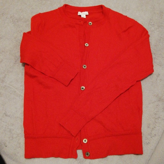 GAP(ギャップ)のGAP 　秋冬カラーのレッド（XS）1500円→1000円にお値下げしました！ レディースのトップス(カーディガン)の商品写真