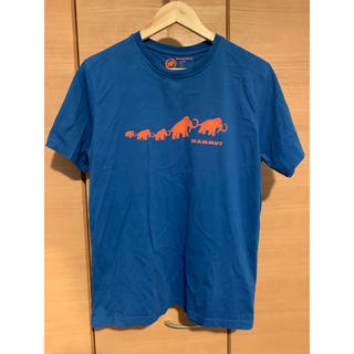 マムート(Mammut)のマムート Ｔシャツ ブルー XLサイズ (Tシャツ/カットソー(半袖/袖なし))