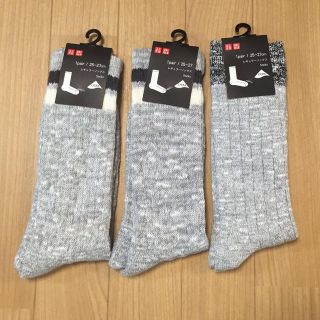 ユニクロ(UNIQLO)のUNIQLO メンズソックス 3足セット(ソックス)