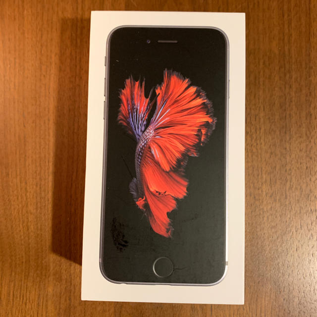 iPhone6s 32GB SIMロック解除済 スペースグレイ 新品未使用 iPhone6s 32GB SIMロック解除済 スペースグレイ 新品未使用