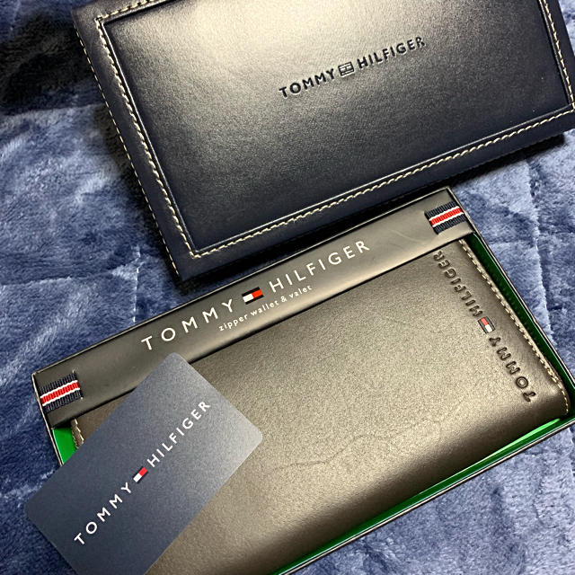 TOMMY HILFIGER(トミーヒルフィガー)の【新品未使用】トミーフィルフィガー 長財布 メンズのファッション小物(長財布)の商品写真