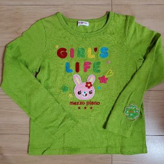 メゾピアノ(mezzo piano)のメゾピアノ長袖　150☆ミミポポちゃん(Tシャツ/カットソー)