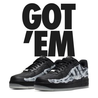 ナイキ(NIKE)のNIKE air force 1 07 ナイキ エアフォース1 スケルトン(スニーカー)