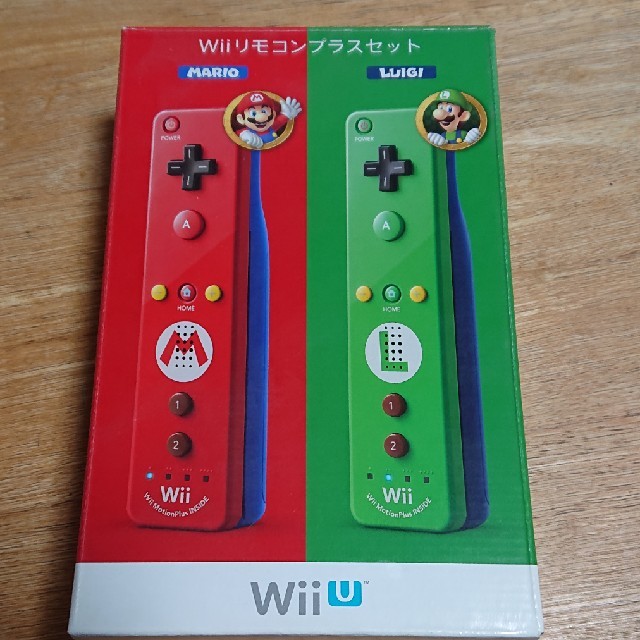 Wiiリモコンプラスセット(マリオ・ルイージ) エンタメ/ホビーのゲームソフト/ゲーム機本体(その他)の商品写真
