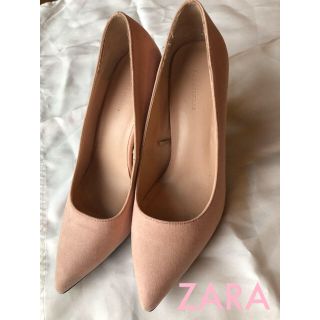 ザラ(ZARA)のZARA スウェード調 パンプス(ハイヒール/パンプス)