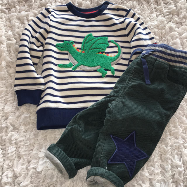 Boden(ボーデン)の!!日本未入荷‼︎ ドラゴン裏起毛トップス キッズ/ベビー/マタニティのキッズ服男の子用(90cm~)(Tシャツ/カットソー)の商品写真