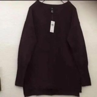 ギャップ(GAP)のGAP レディース クルーネックセーター☆ワイン ボルドー (ニット/セーター)