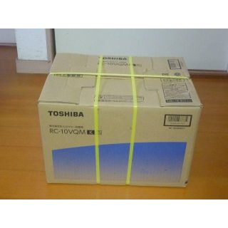 TOSHIBA真空圧力IHジャー炊飯器 5.5合 RC-10VQM-K