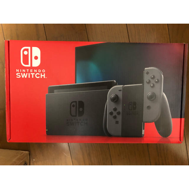 新品　任天堂スイッチ　グレー