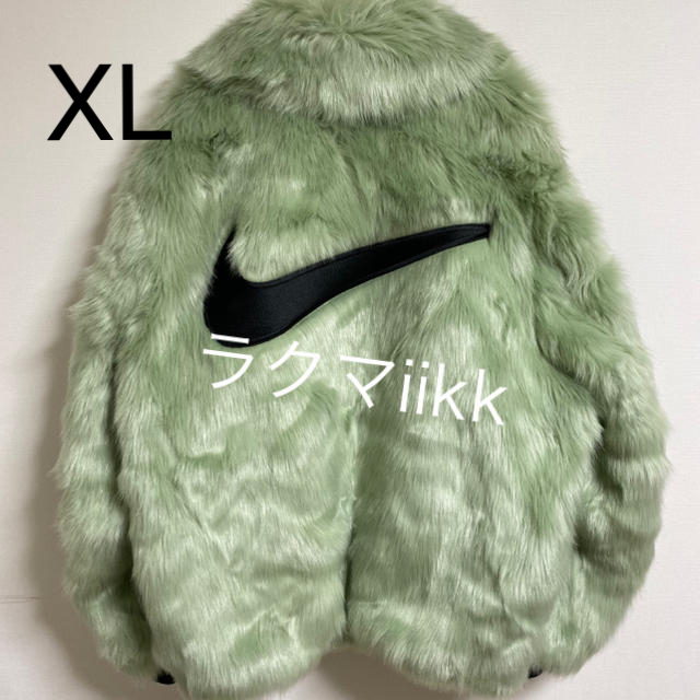 XL 新品 NIKE AMBUSH FUR COAT アンブッシュ ファーコート