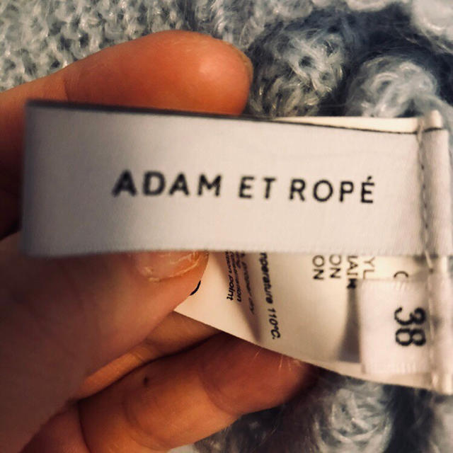 Adam et Rope'(アダムエロぺ)のadam et rope ニット レディースのトップス(ニット/セーター)の商品写真