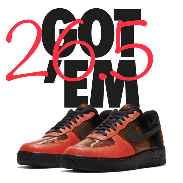 Nike Air Force 1 Shibuya Halloween 26.5