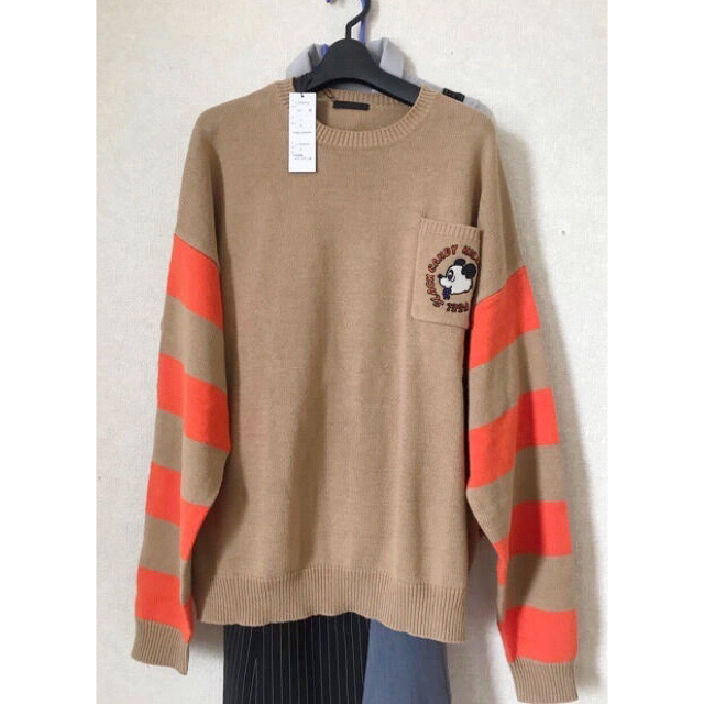 candy stripper FEEL SLACK CANDY ニット-