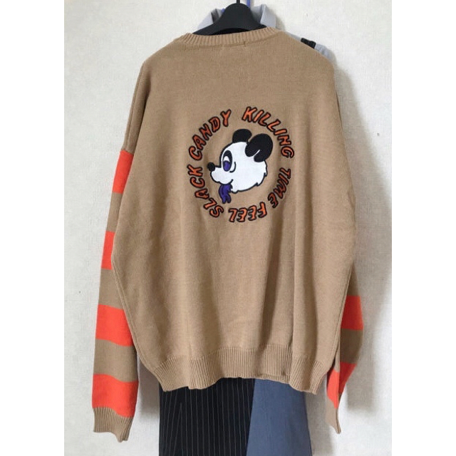 candy stripper FEEL SLACK CANDY ニット-