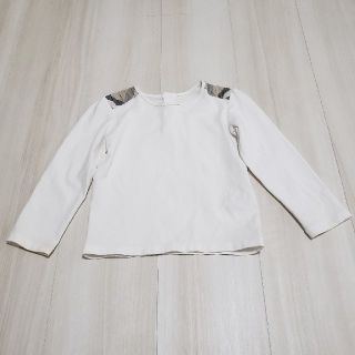 バーバリー(BURBERRY)のBURBERRY　ロンT　２Y（９２cm）(Tシャツ/カットソー)