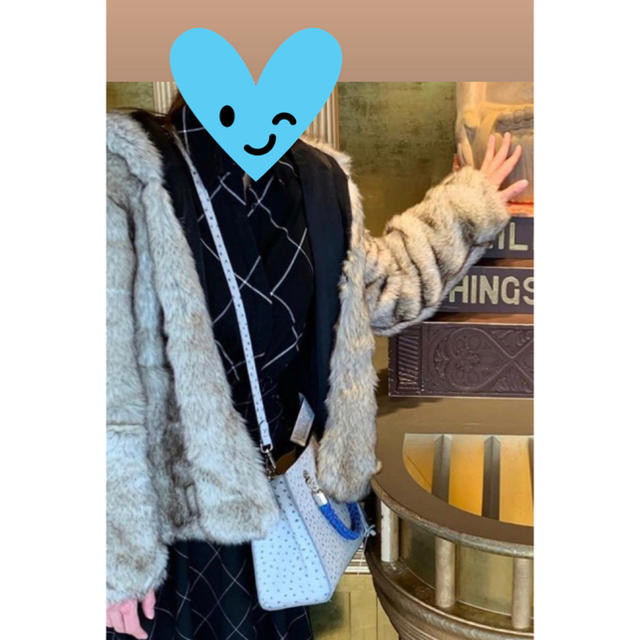 ZARA フェイクファーコート 1