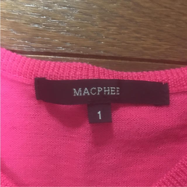 MACPHEE(マカフィー)のマカフィー カーディガン レディースのトップス(カーディガン)の商品写真
