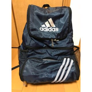 アディダス(adidas)の美品！adidas サッカー用リュック(リュックサック)