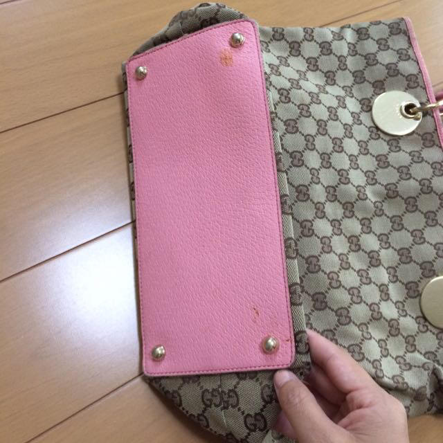 Gucci(グッチ)のGUCCI  バッグ ピンク メンズのバッグ(トートバッグ)の商品写真