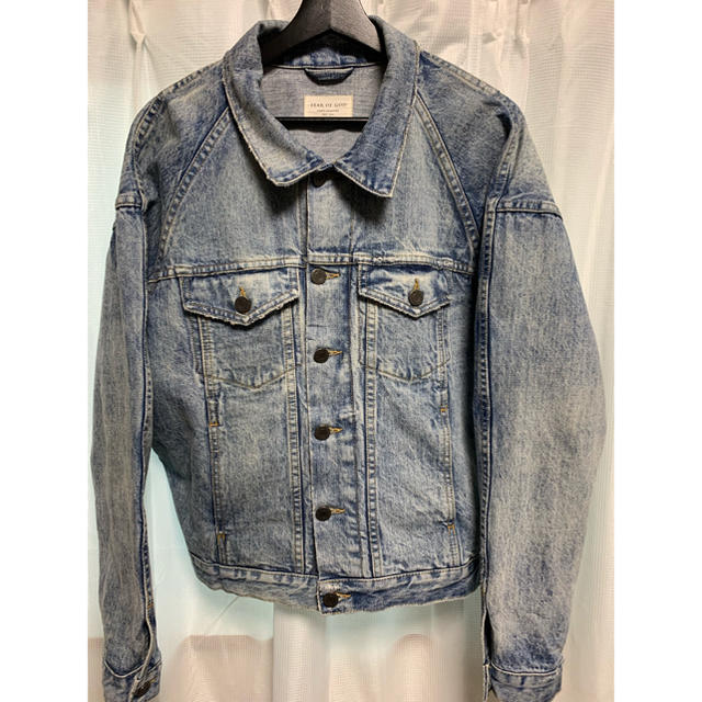 fear of god 4th collection denim jaket