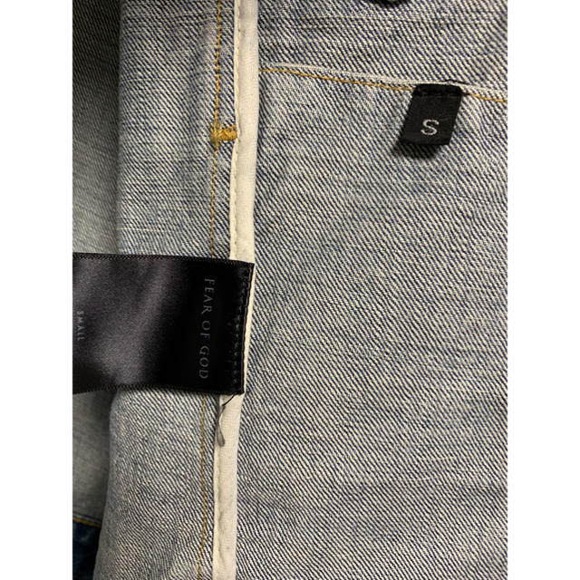 fear of god 4th collection denim jaket