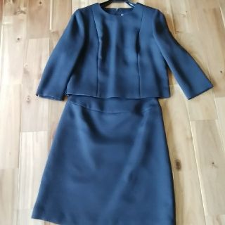 クレージュ(Courreges)の再値下げ美品 クレージュ セットアップ ネイビー40(セット/コーデ)