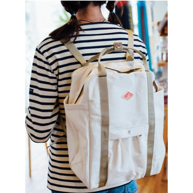 DANTON　canvas backpack NATURAL