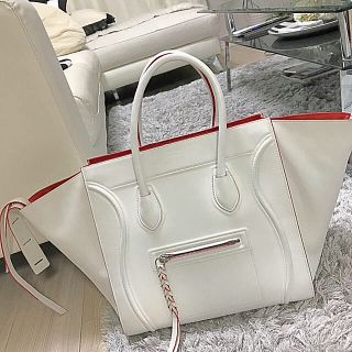 セリーヌ(celine)の希少カラー✨セリーヌ　バック✨CELINE スムースカーフ ラゲージ ファントム(トートバッグ)