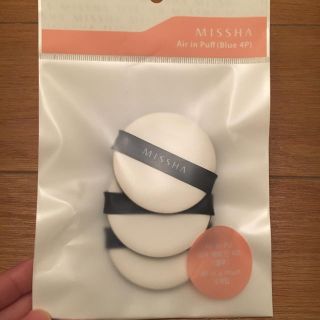 ミシャ(MISSHA)のミシャ クッションファンデ パフ ３個(その他)