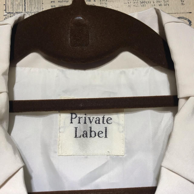 PRIVATE LABEL(プライベートレーベル)のPrivate Label プライベートレーベル スプリングコート size M レディースのジャケット/アウター(スプリングコート)の商品写真